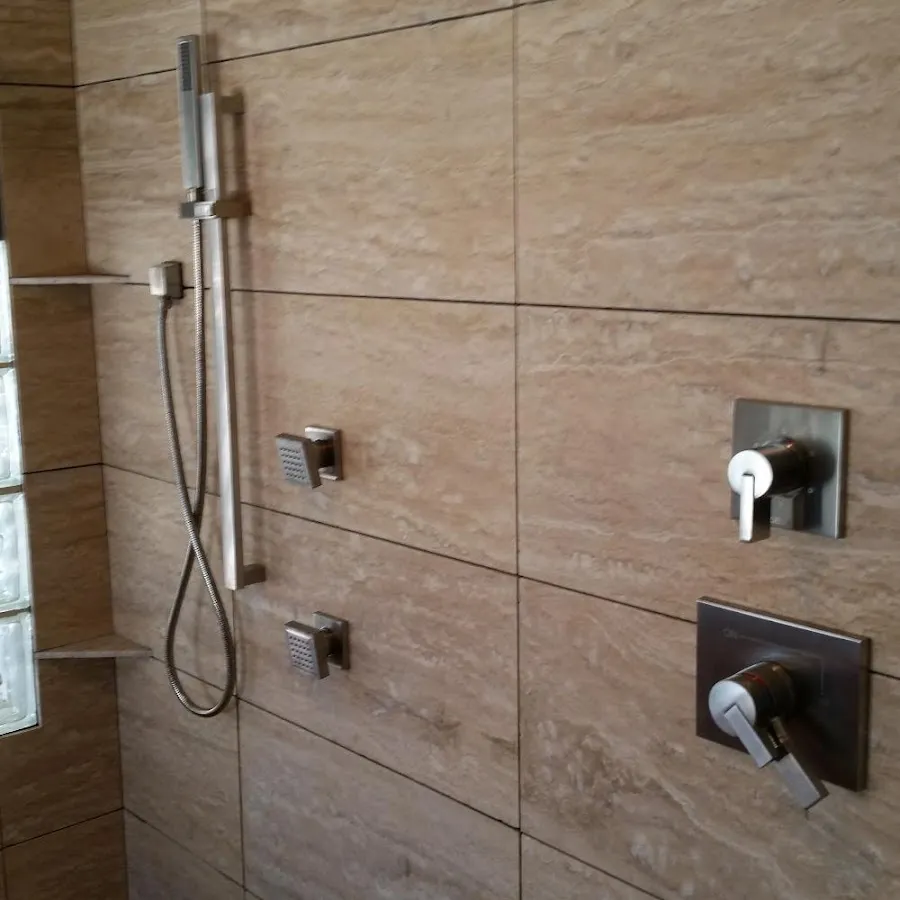 Shower fixture installation for Frozen Pipe Repair in Bainbridge